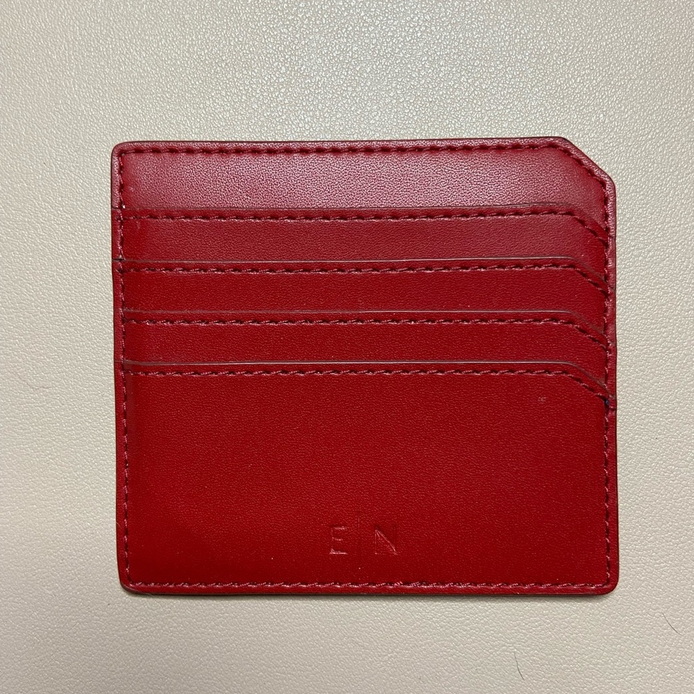 Red Expressions NYC card holder